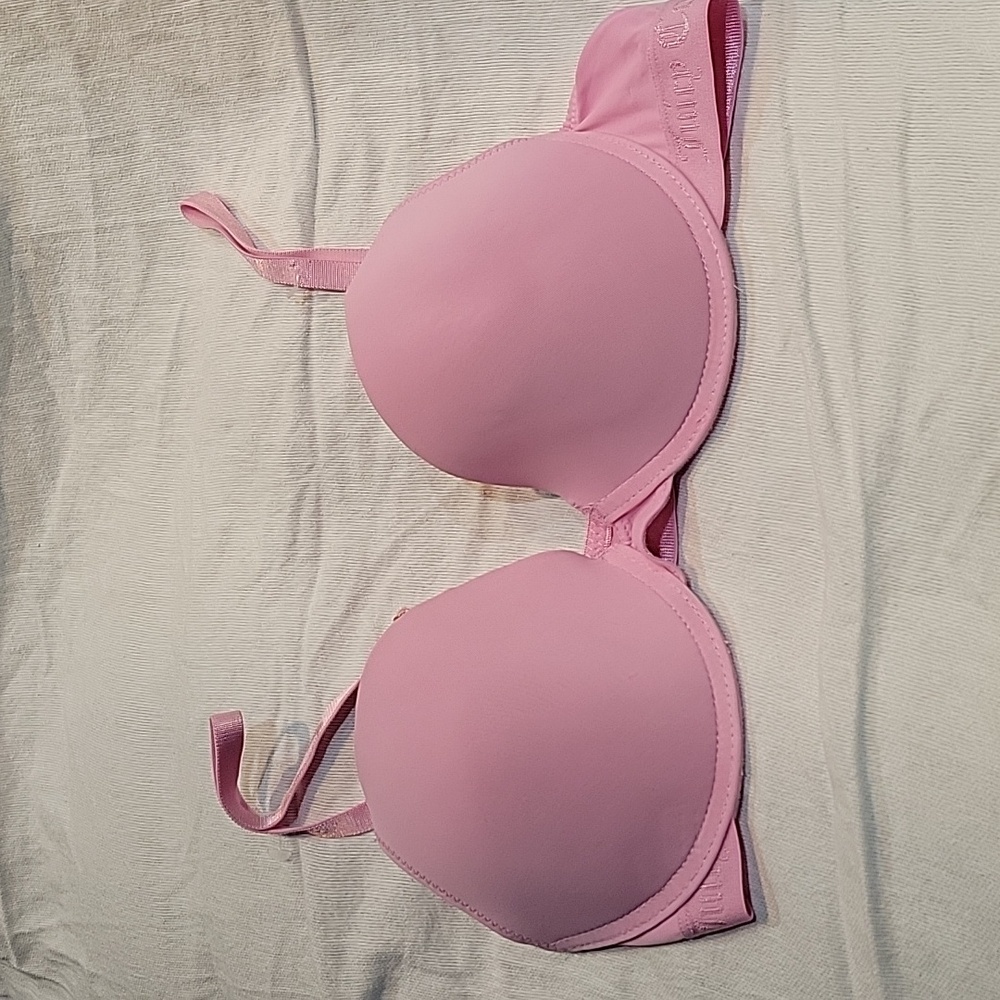 JUICY COUTURE PUSH UP PINK BRA/ 36B.